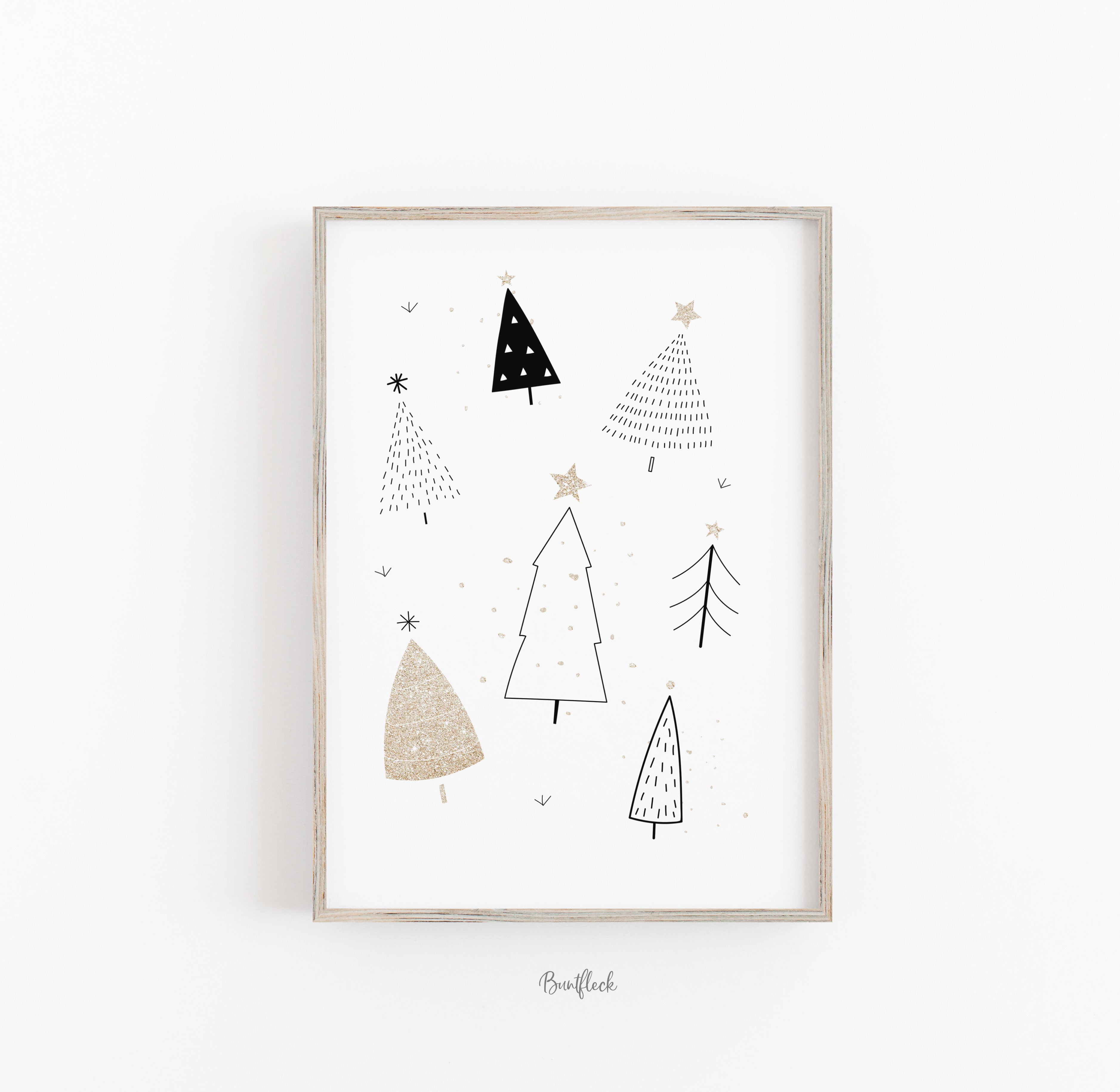 Kunstdruck/Poster-little trees