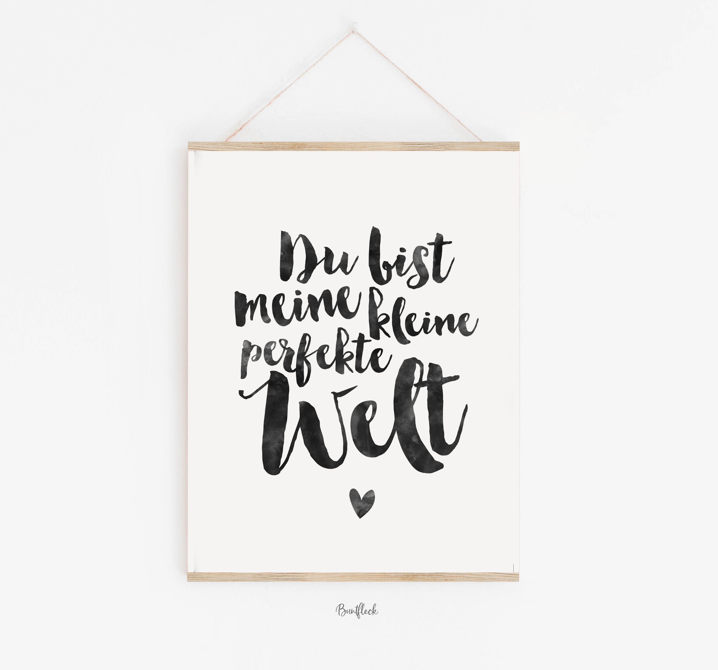 FineArt Print - You are my world