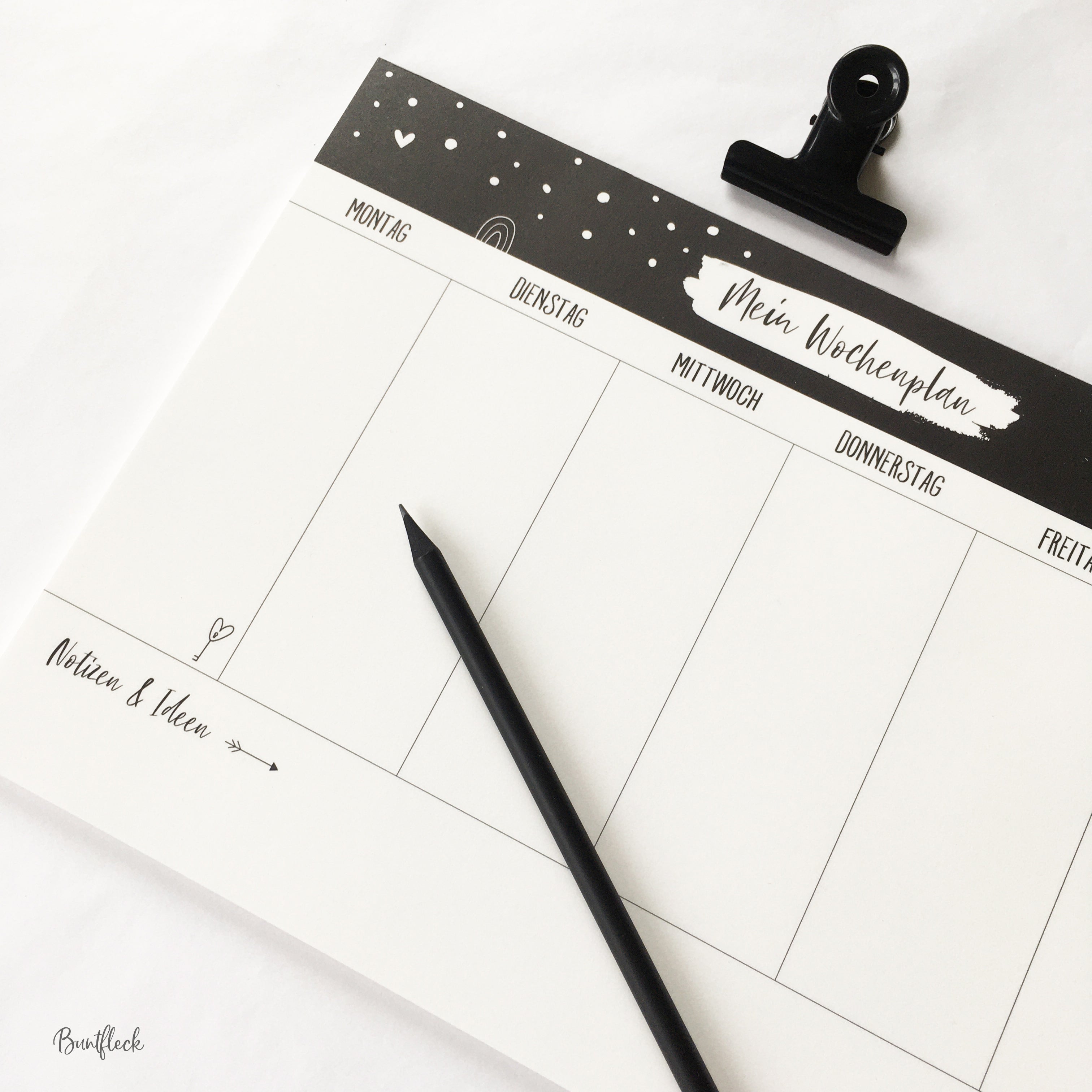 Weekly planner / A4 pad