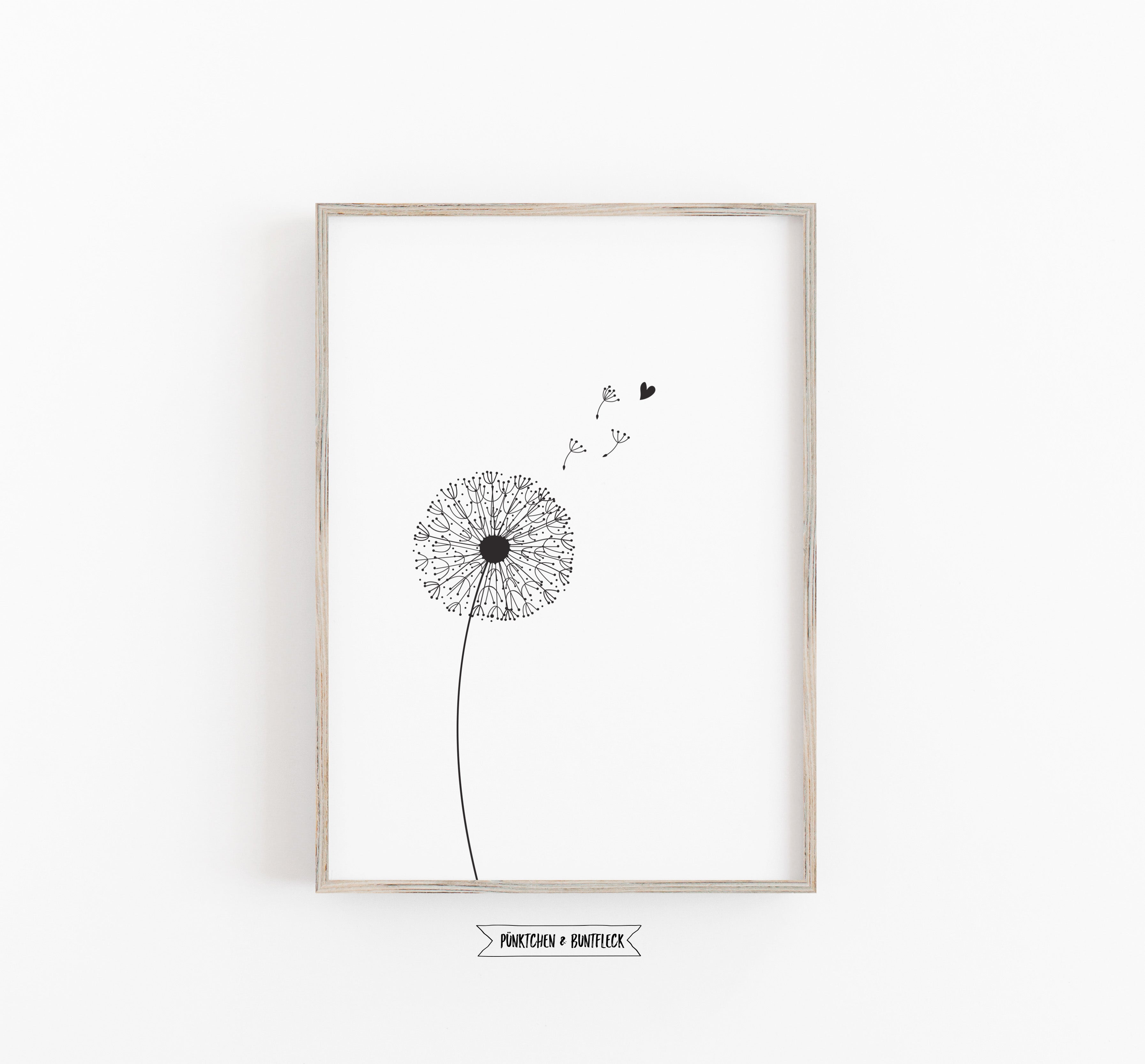 Kunstdruck/Poster - Pusteblume