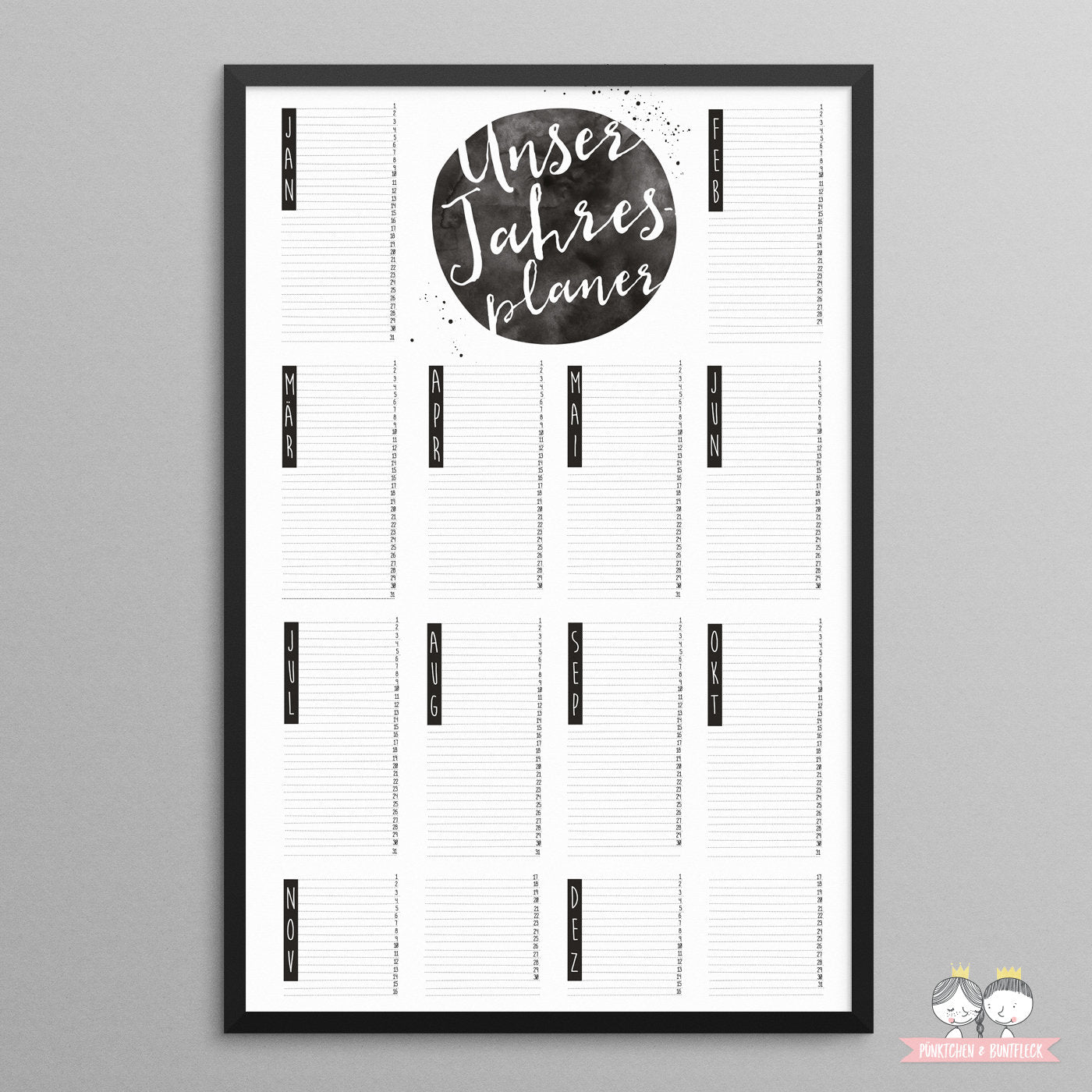 Jahresplaner/Kalender/Poster