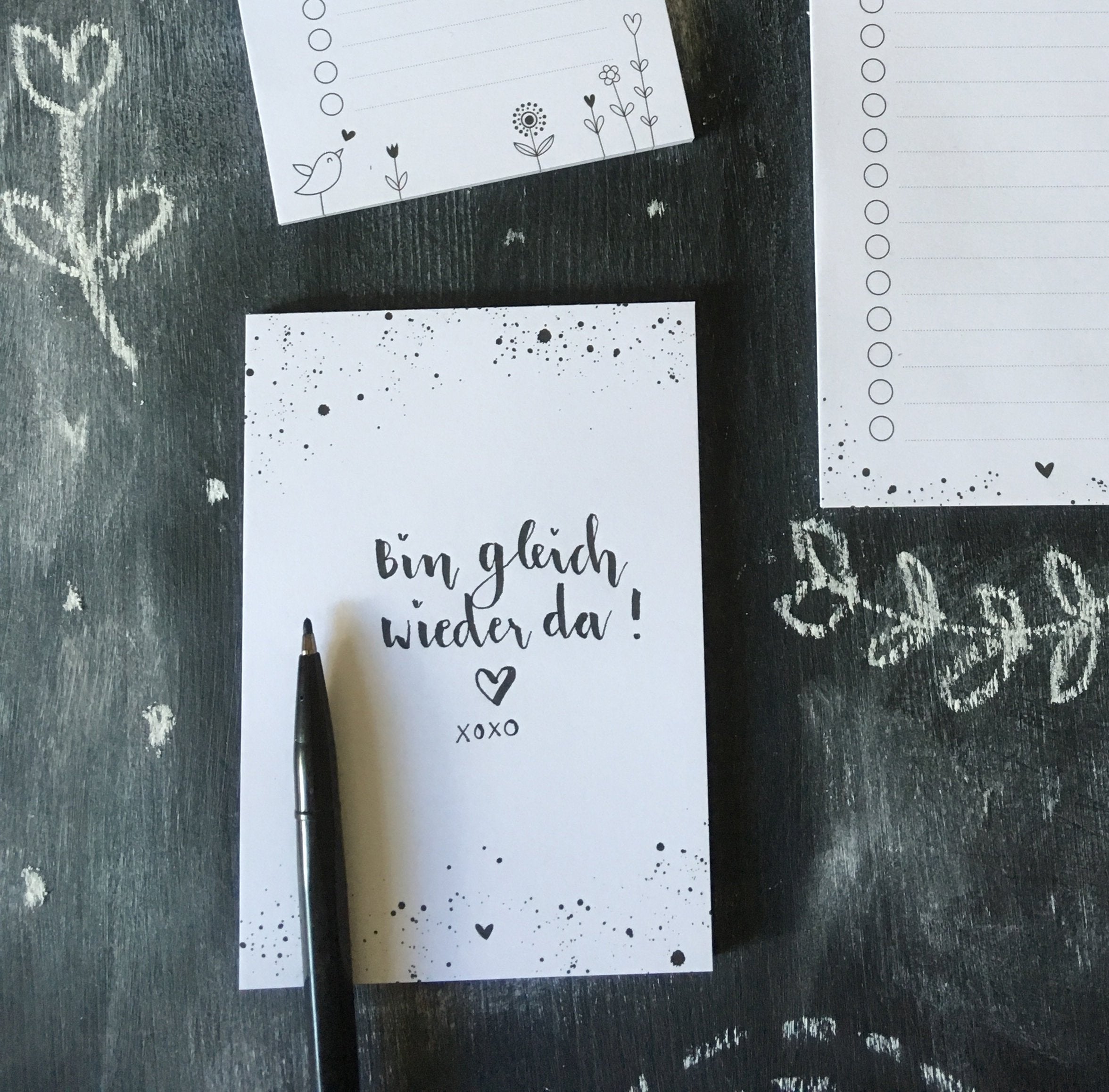 Notepad DIN A6 - dots-