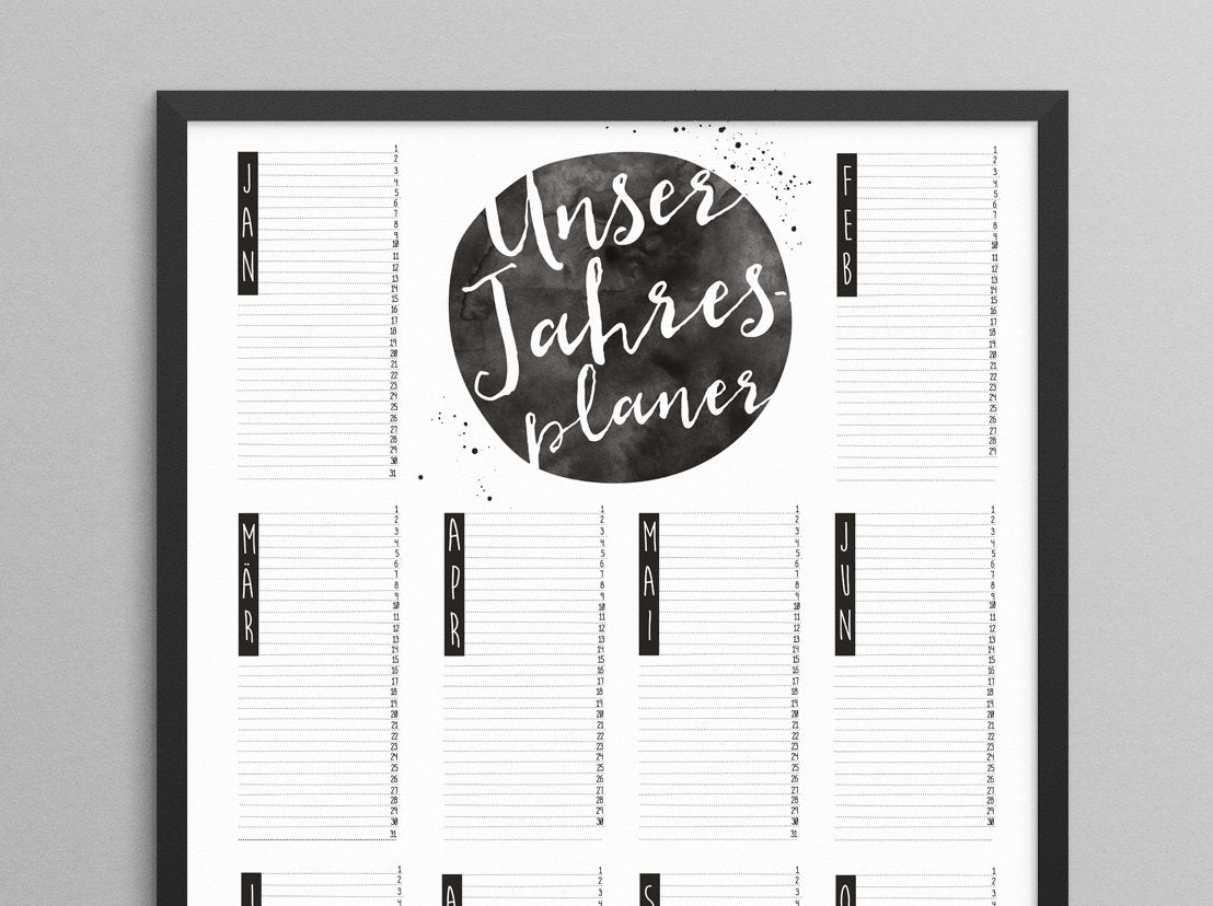 Jahresplaner/Kalender/Poster