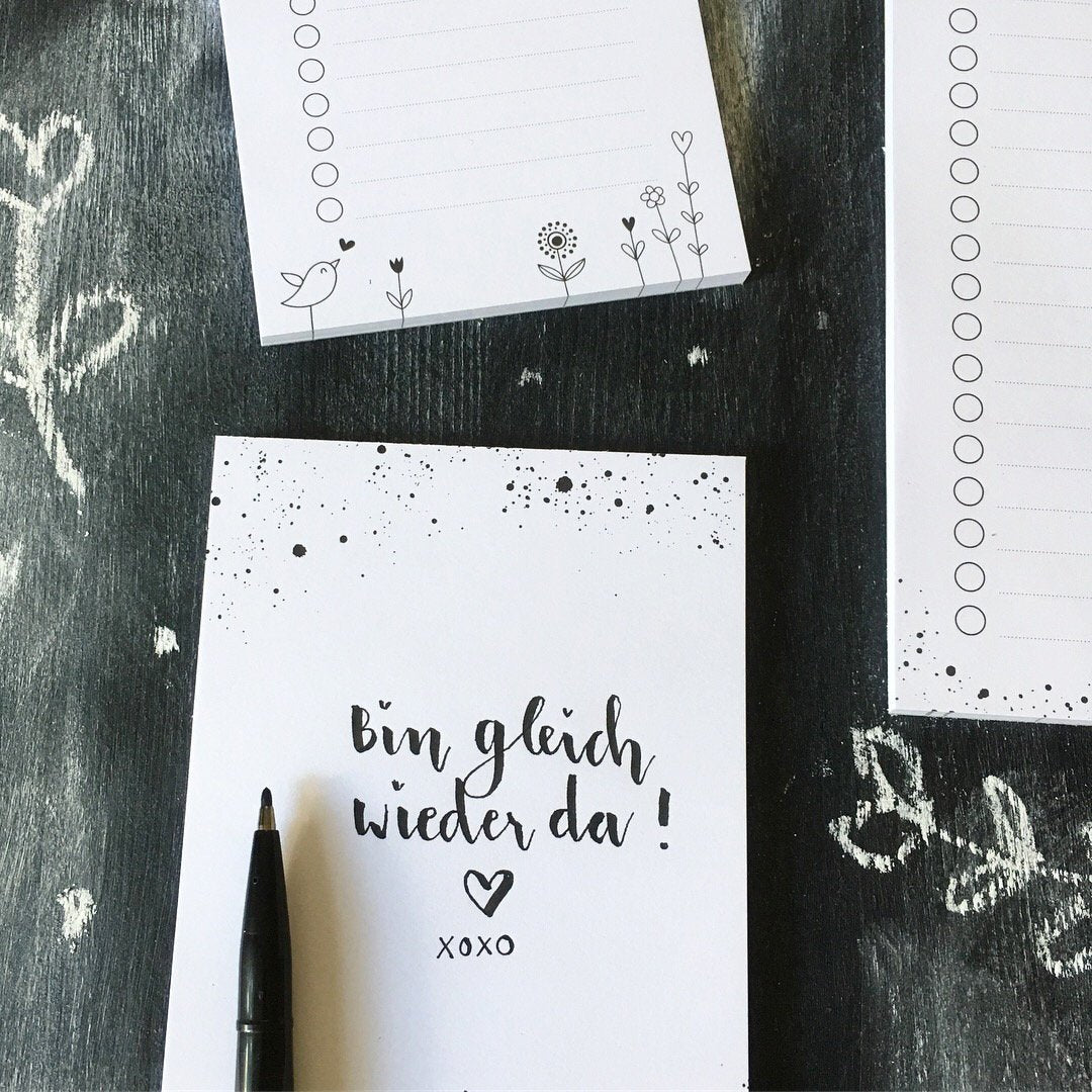 Notizblock DIN A6 - dots-