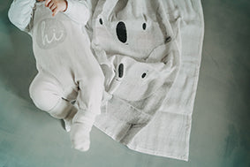 Baby Gift Box / Newborn Set / Muslin Cloth - Koala