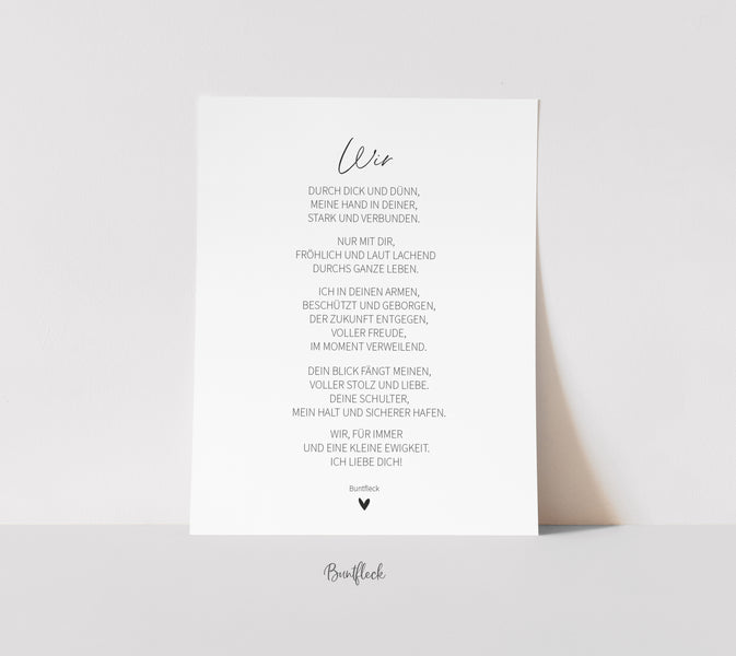 WIR - Karte/Freebie