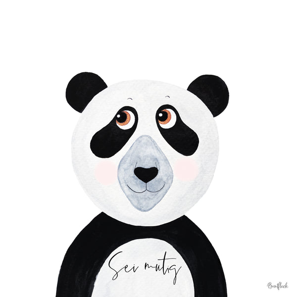 Freebie Kinderbild/Poster - Panda