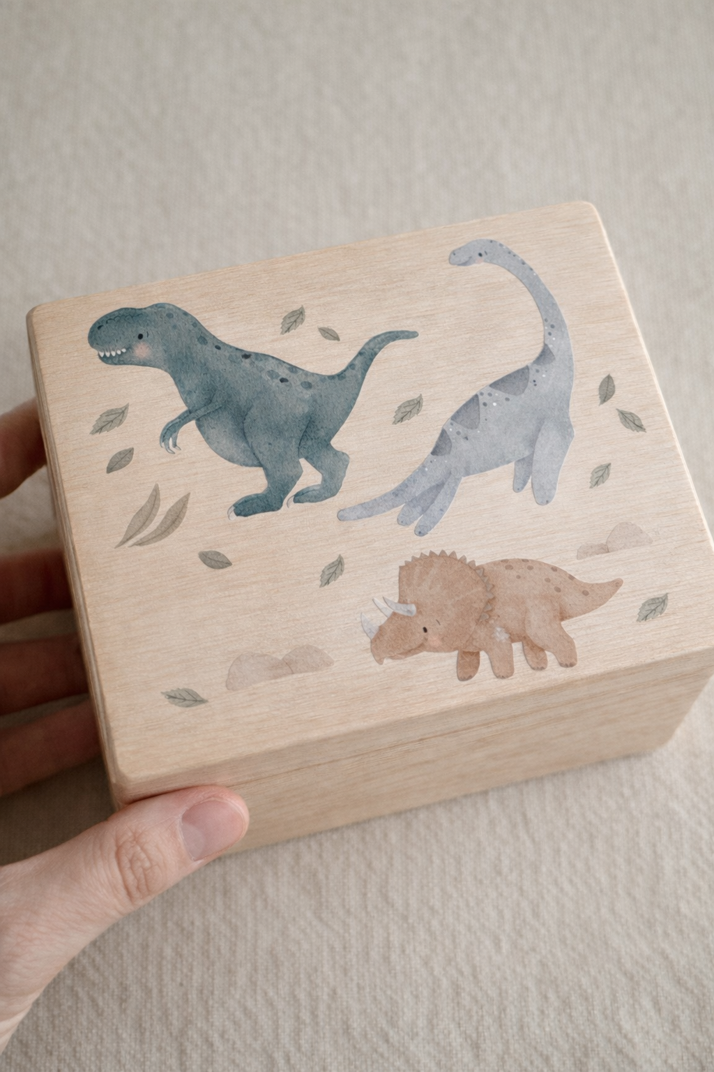 Mini ablösbare Aufkleber / Wandtattoos für Lichtschalter/Holzkisten & Zuckertüten - Dinos (Kopie)