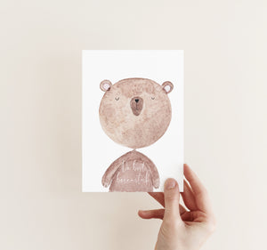 Karte/Postkarte/Grußkarte - Bruno Bär