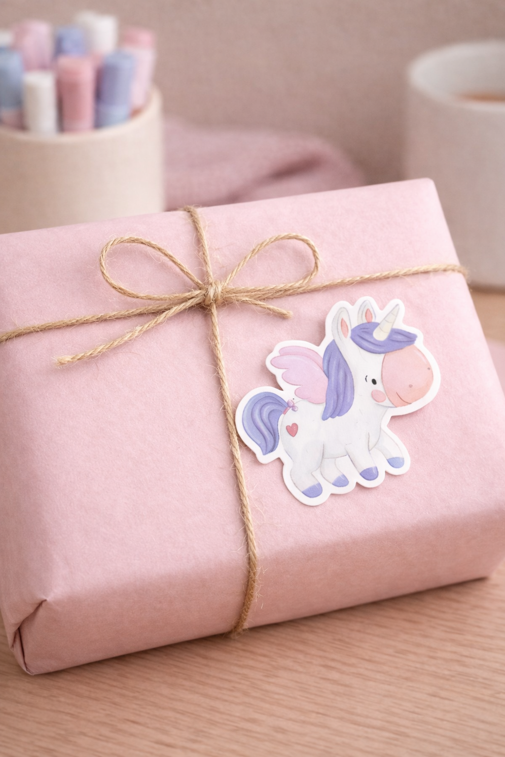 Aufkleber/Etiketten-Etiketten/Aufkleber - Einhorn