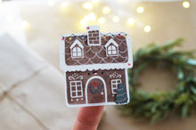 Laden Sie das Bild in den Galerie-Viewer, Aufkleber / Etiketten - Gingerbread House/ Lebkuchenhaus