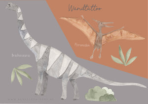 Wandtattoo/Aufkleber - Dinos
