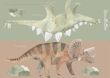 Laden Sie das Bild in den Galerie-Viewer, Wandtattoo/Aufkleber - Dinos