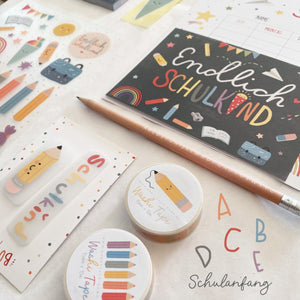 Karte/Postkarte/Grußkarte - Endlich Schulkind