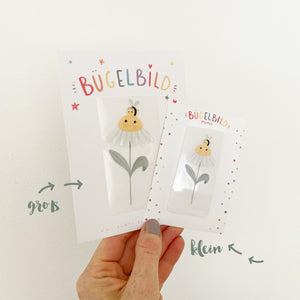 Mini Bügelbilder - Gänseblümchen in verschiedenen Varianten