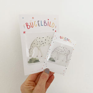 Mini Bügelbilder - Pferd