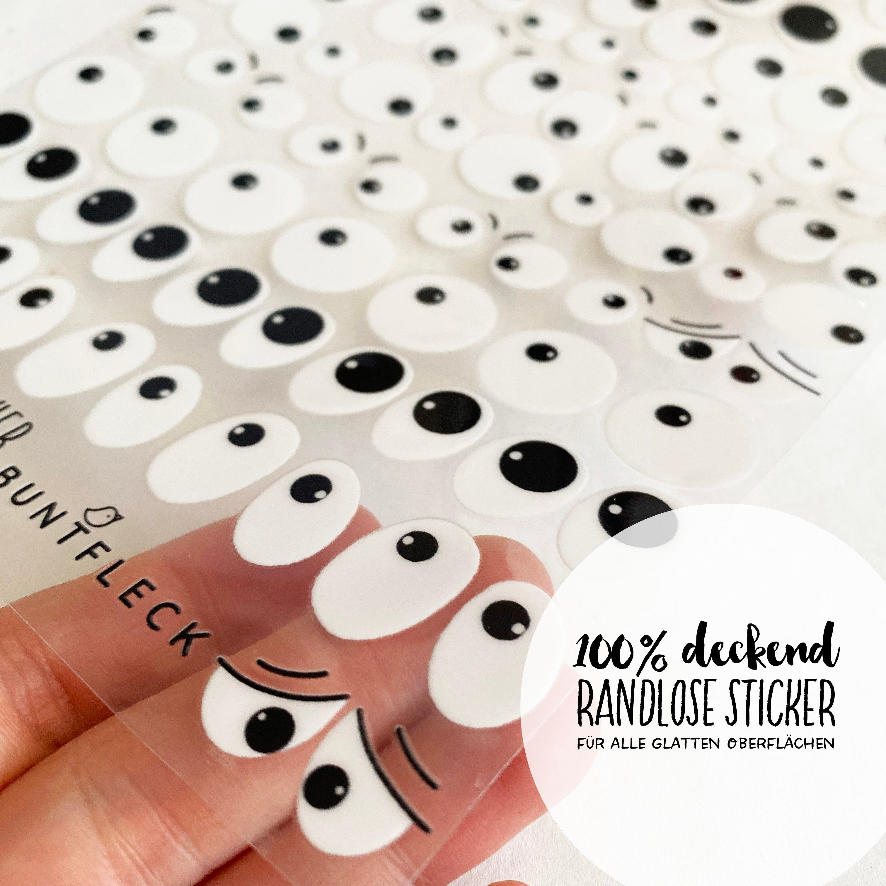 BORDERLESS stickers / stickers / rub-on stickers - cute fairies