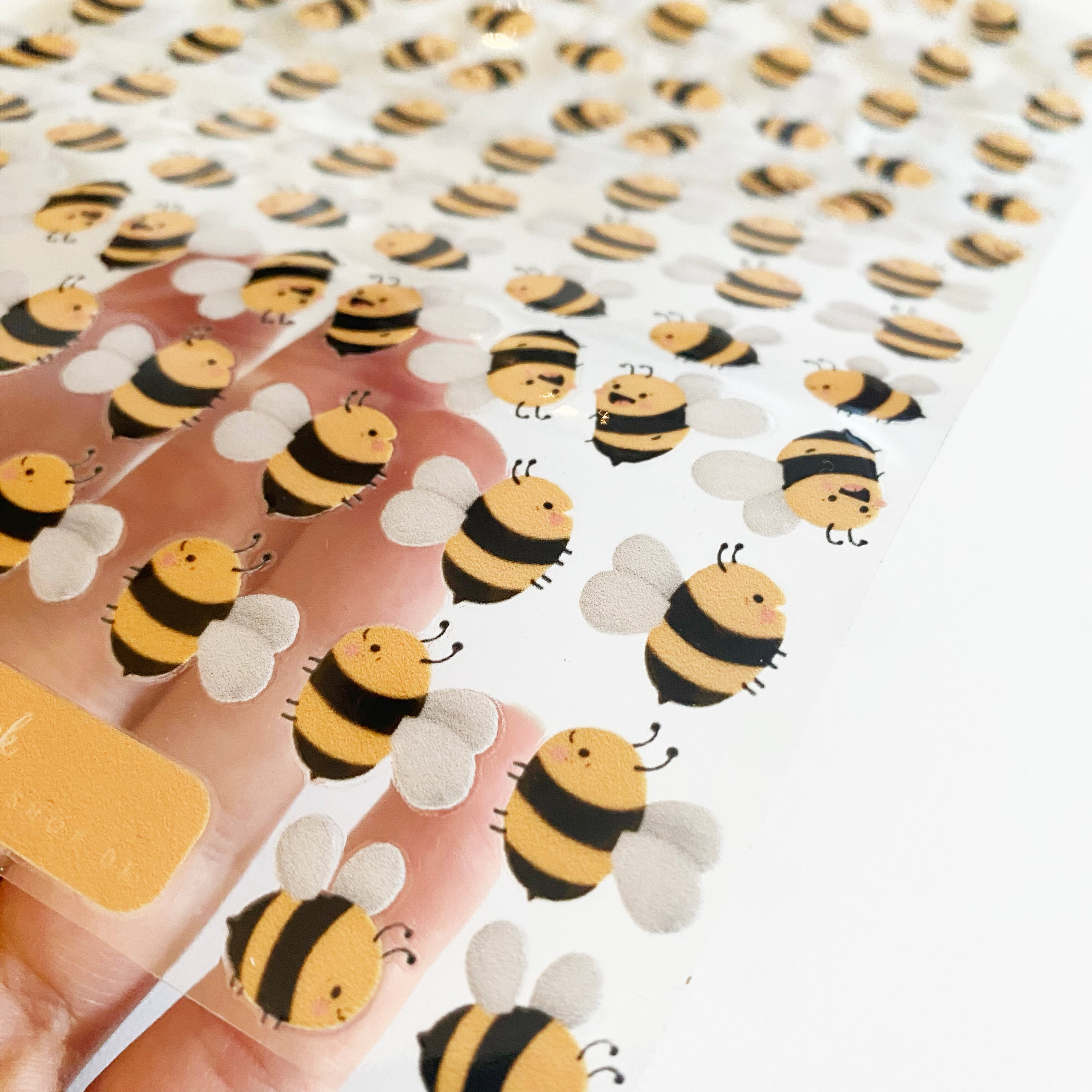 BORDERLESS stickers / stickers / rub-on stickers - cute fairies