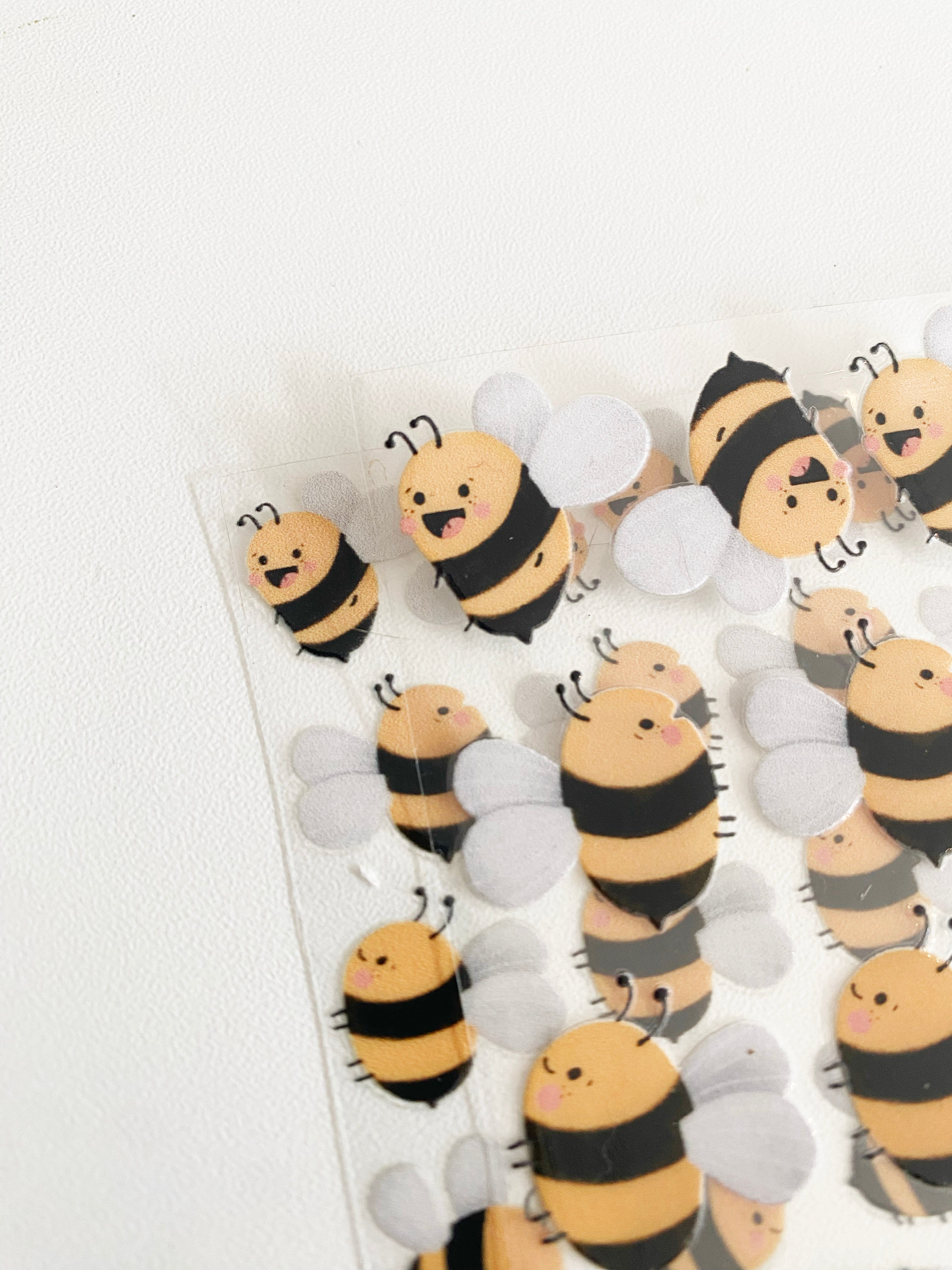 BORDERLESS stickers / stickers / rub-on stickers - cute fairies