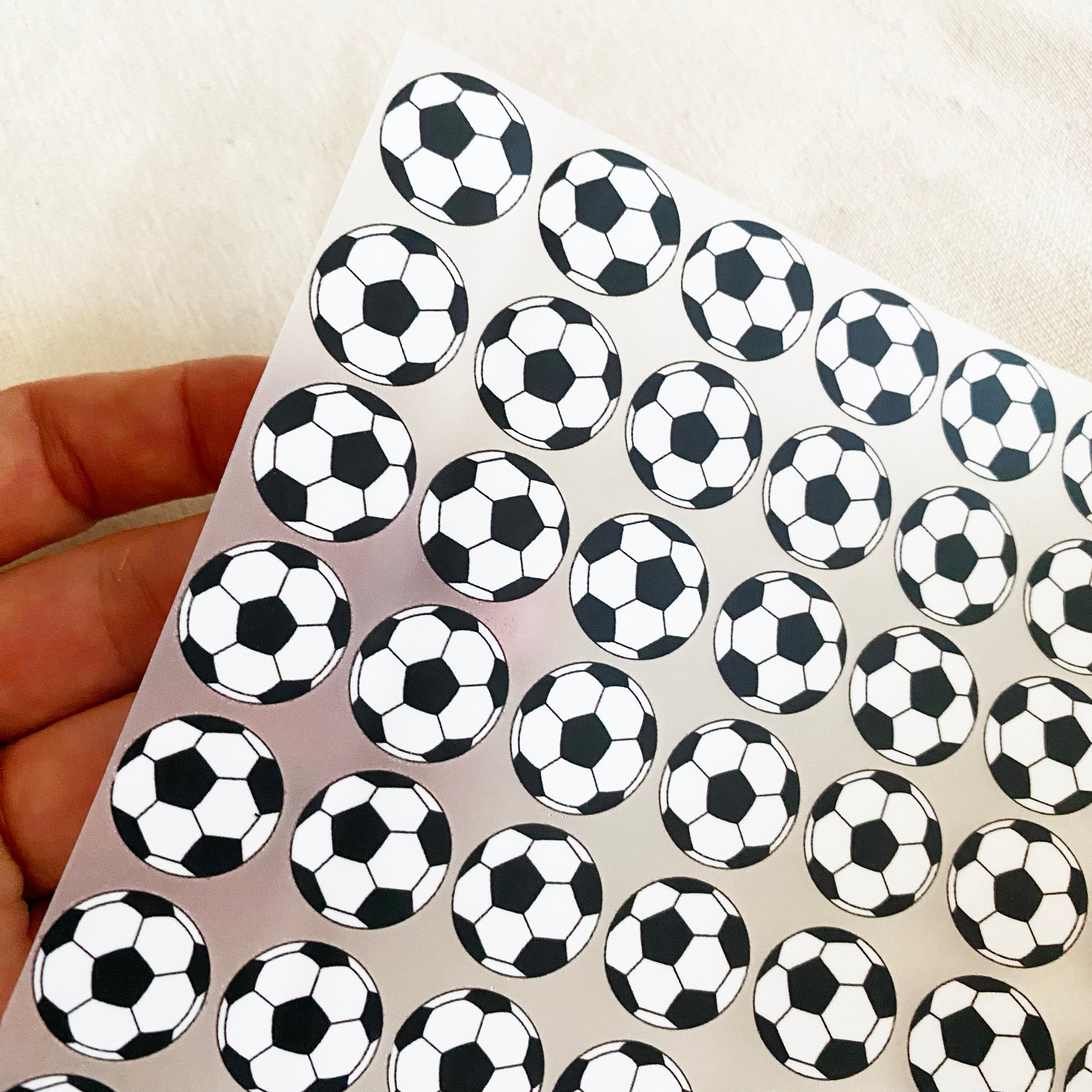 Bügelbild  Fußbälle / Fußball - Iron on Patch für Kleidung, mehrere Motive