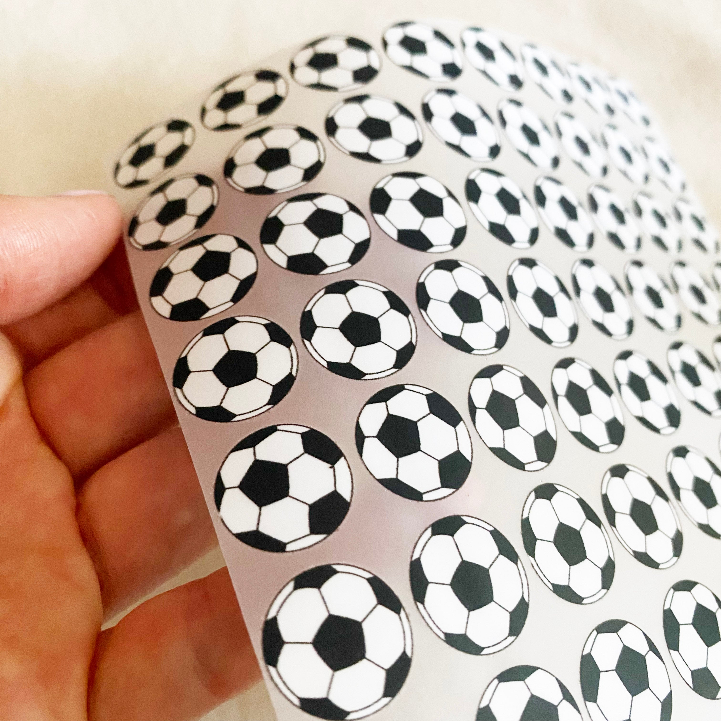 Bügelbild  Fußbälle / Fußball - Iron on Patch für Kleidung, mehrere Motive