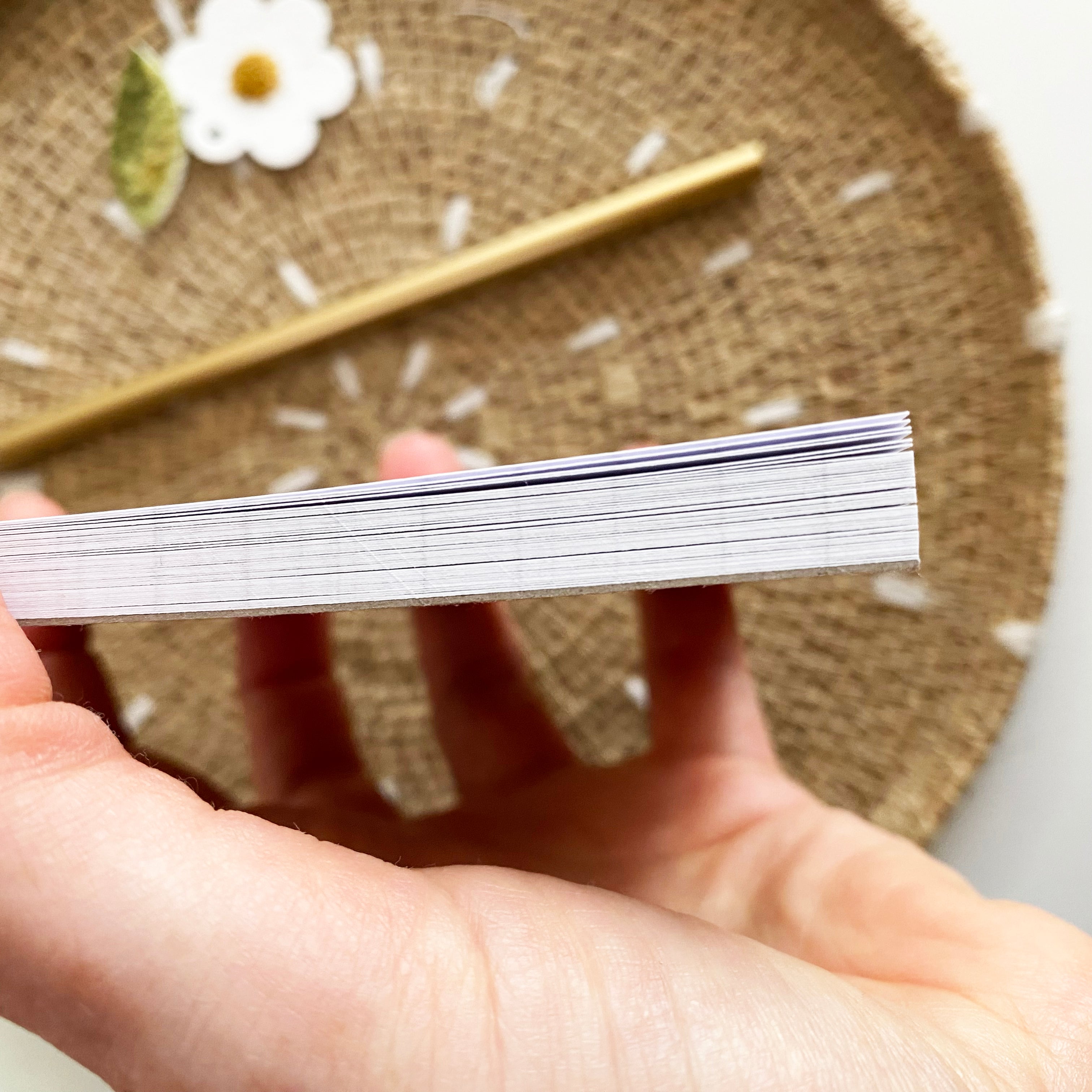 Mini notepad / memo pad - back to school