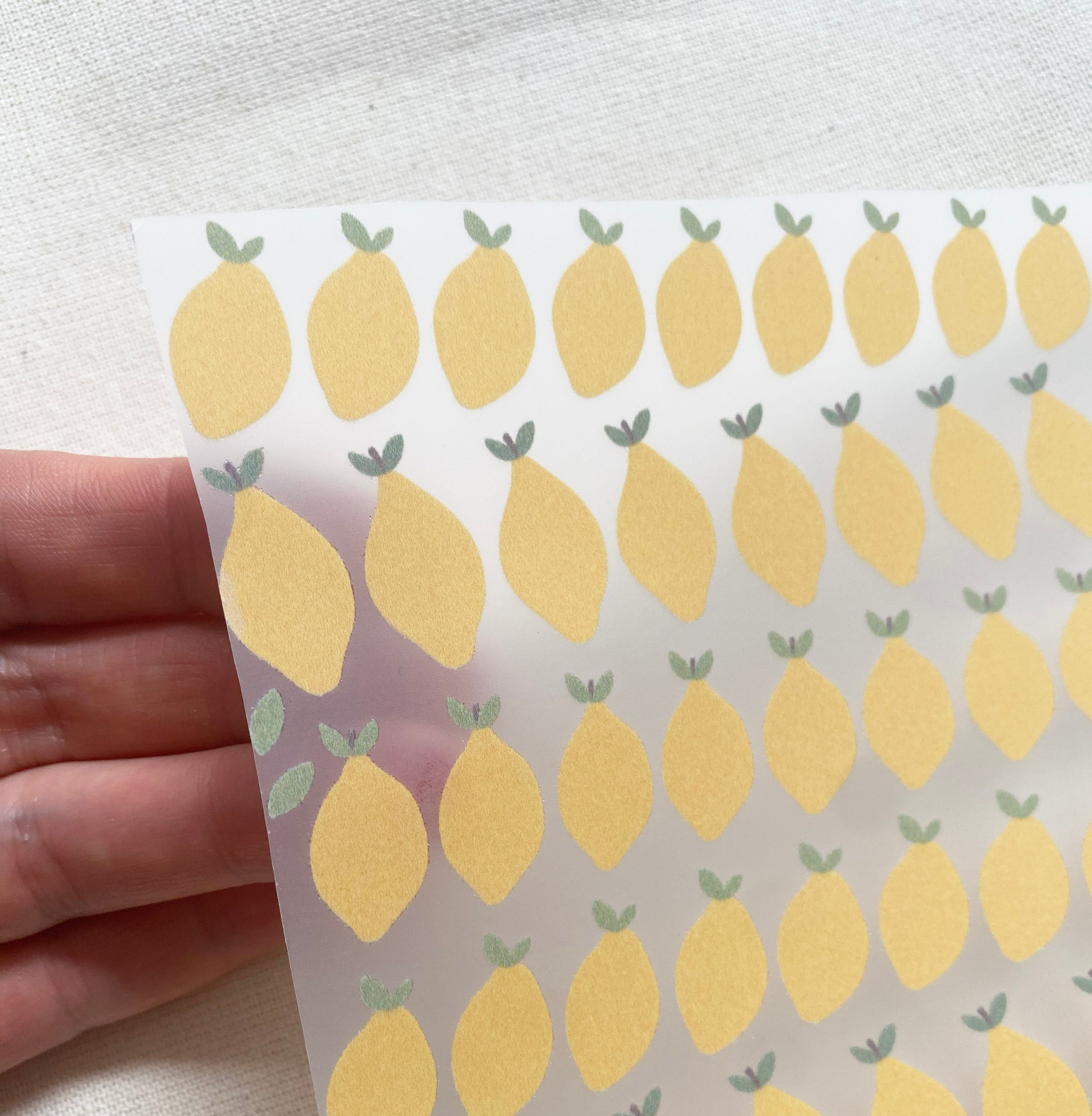 Iron-on transfers small lemons - Hot Peel / Iron on / Applications / Pattern