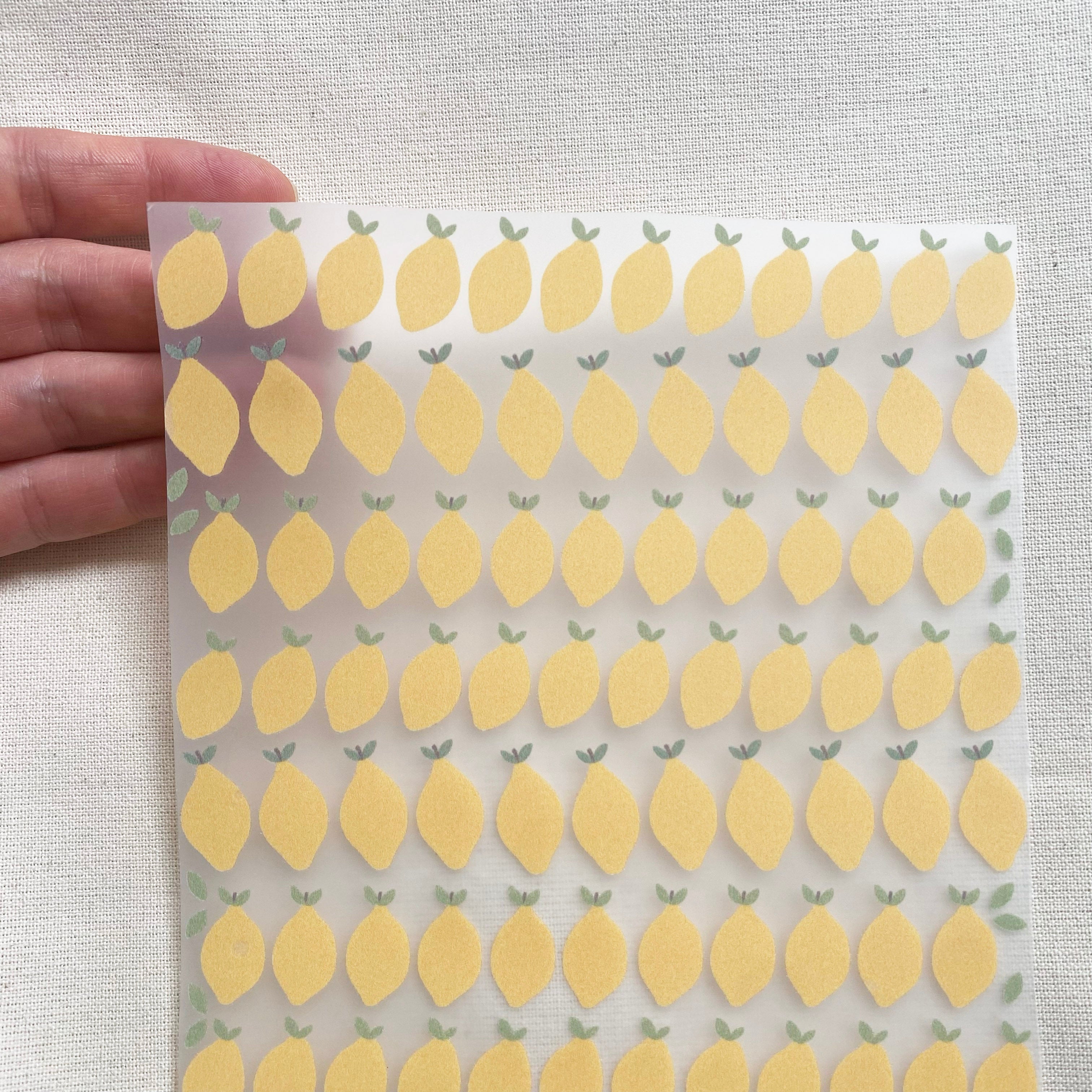 Iron-on transfers small lemons - Hot Peel / Iron on / Applications / Pattern