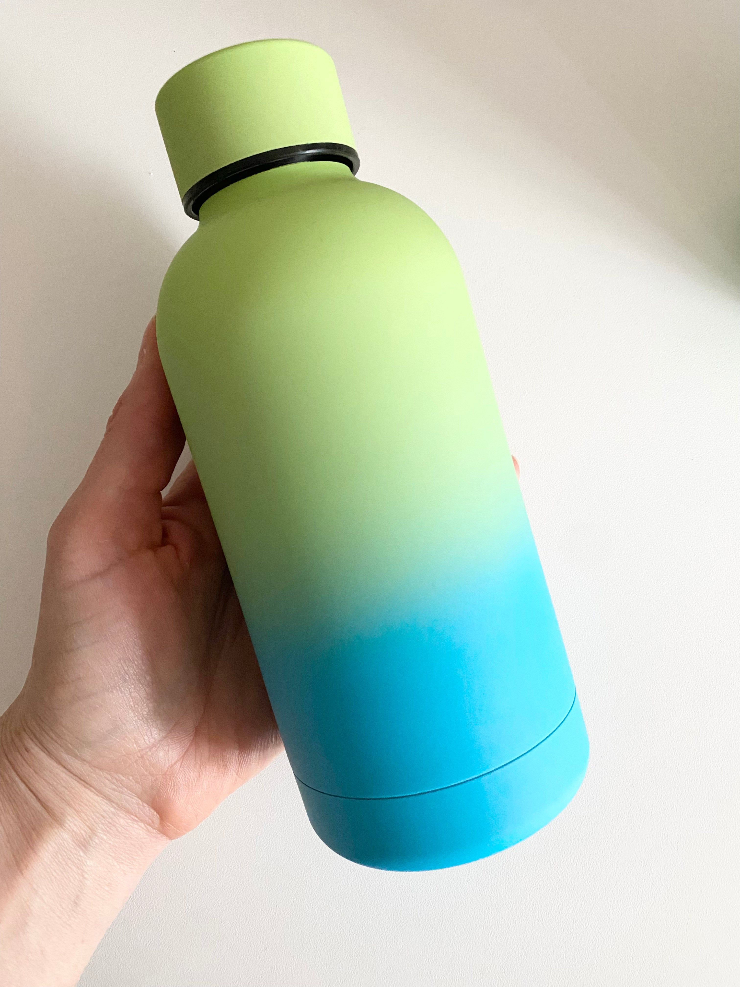 Thermos bottle / drinking bottle / school bottle - colorful