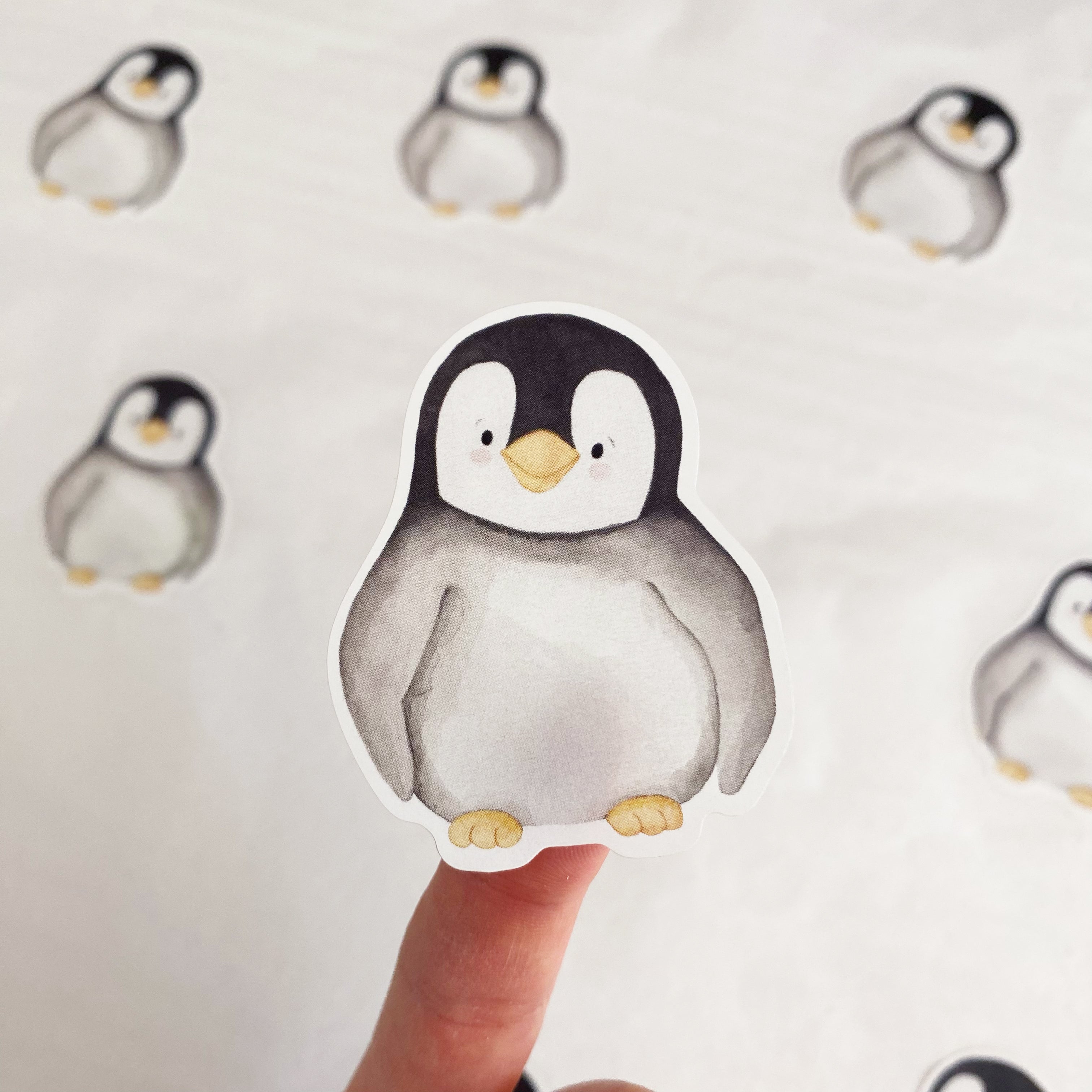 Aufkleber/Etiketten-Pinguin