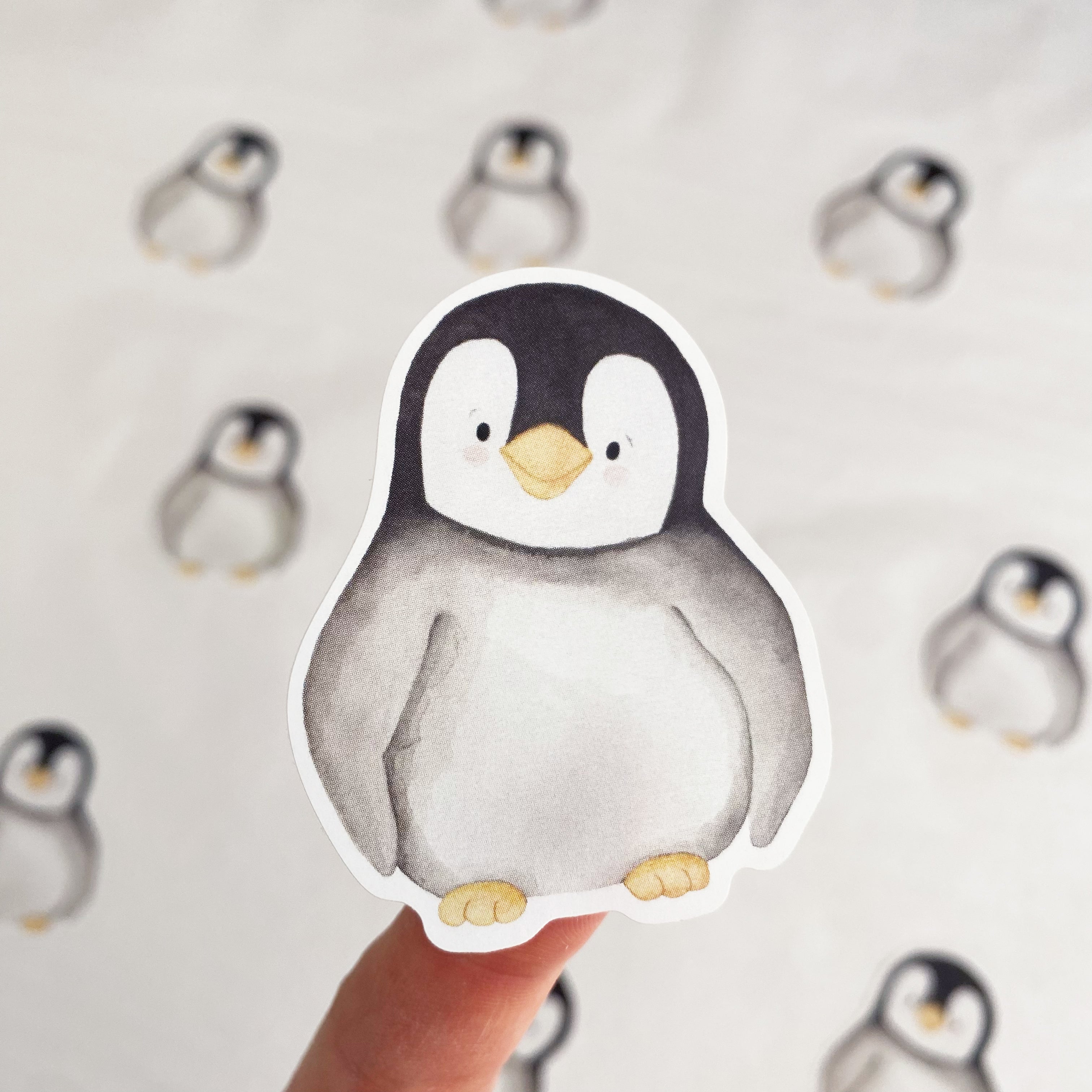 Aufkleber/Etiketten-Pinguin