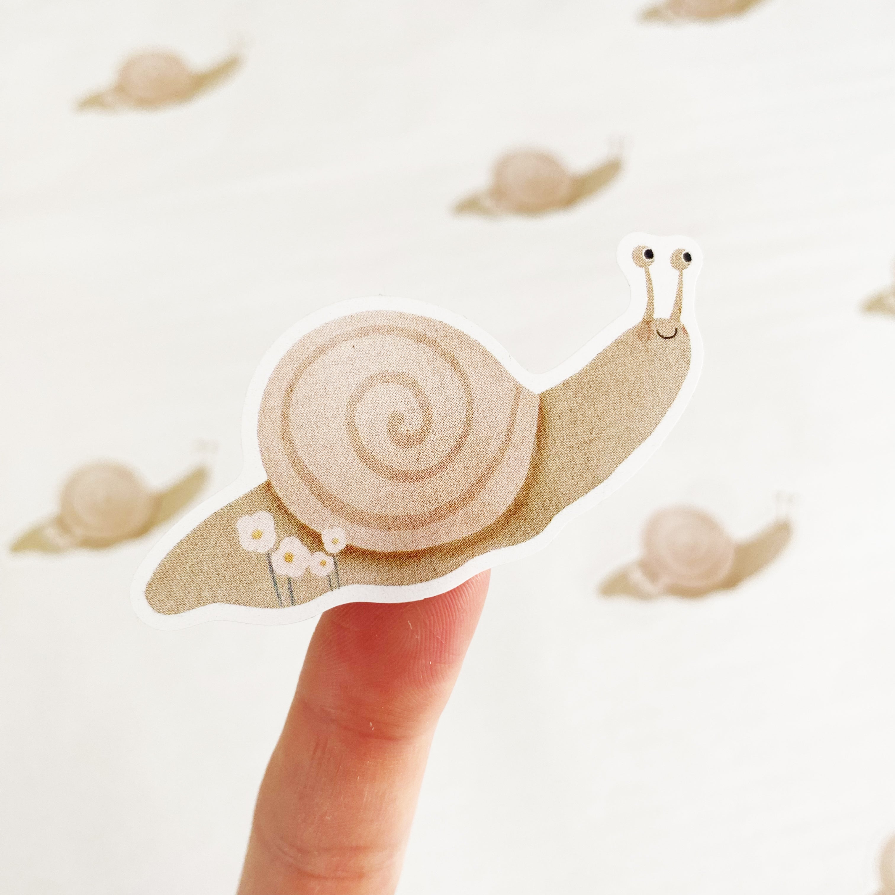 Aufkleber/Etiketten-Kleine Schnecke