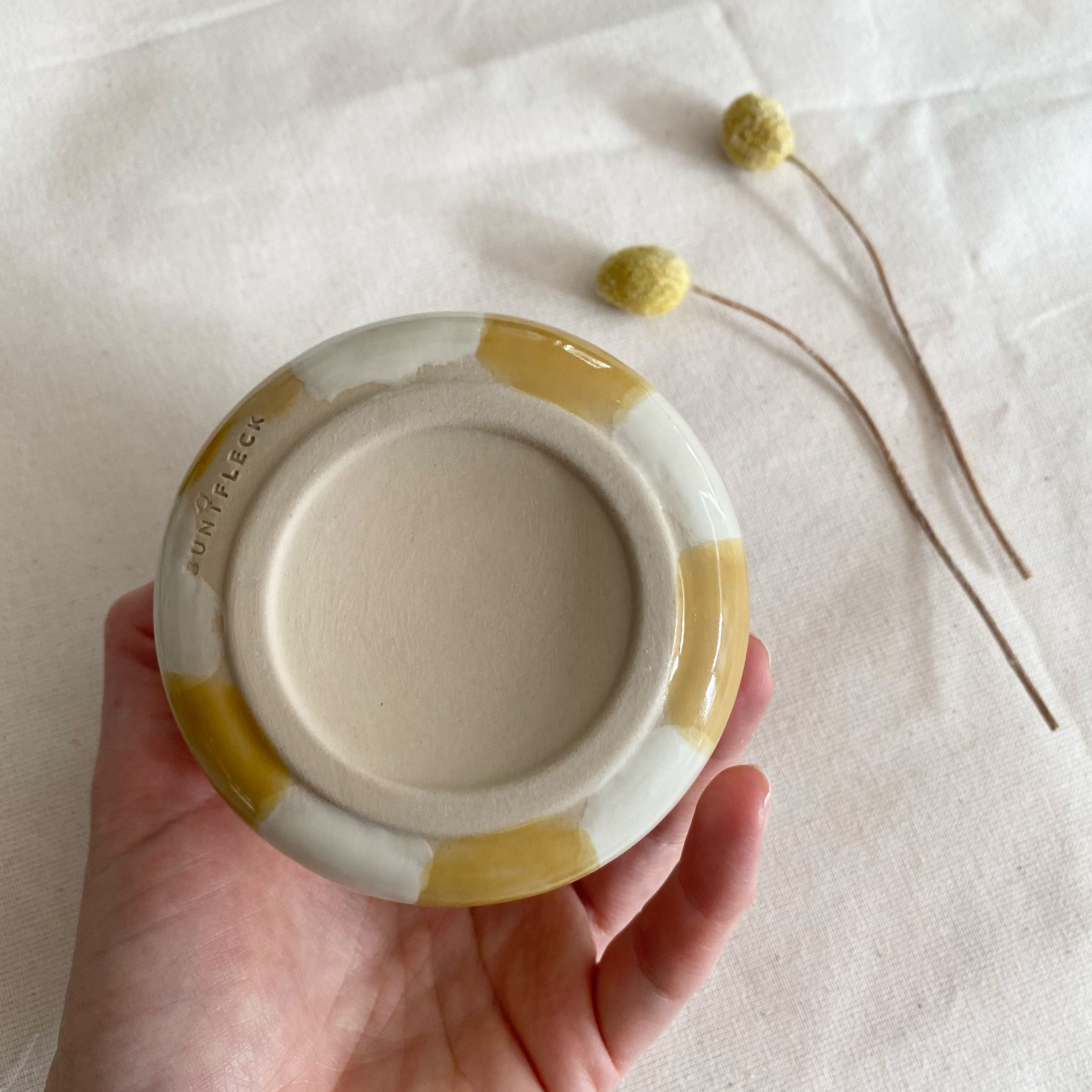 Espressotasse/Tasse - gestreifte Tasse