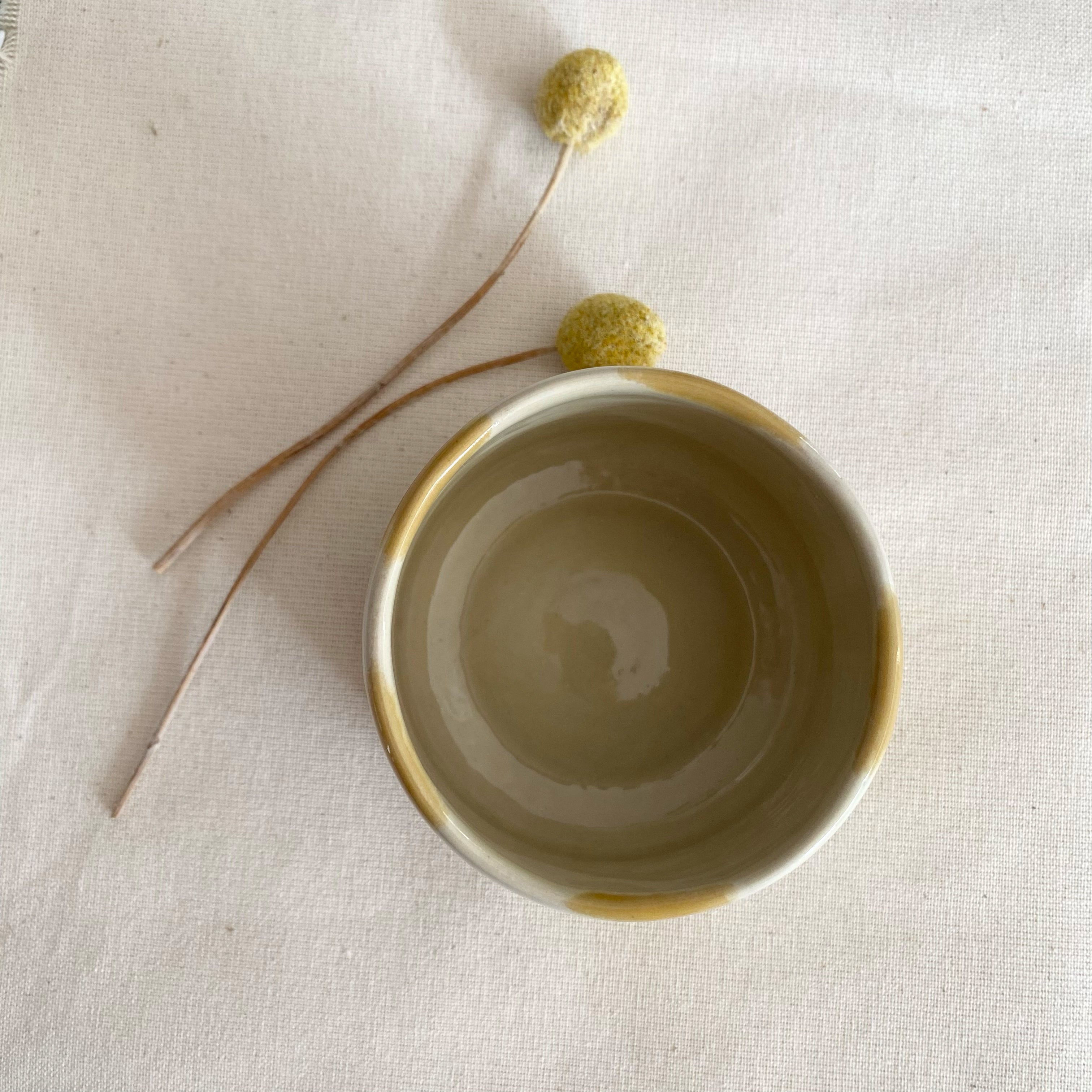 Espressotasse/Tasse - gestreifte Tasse