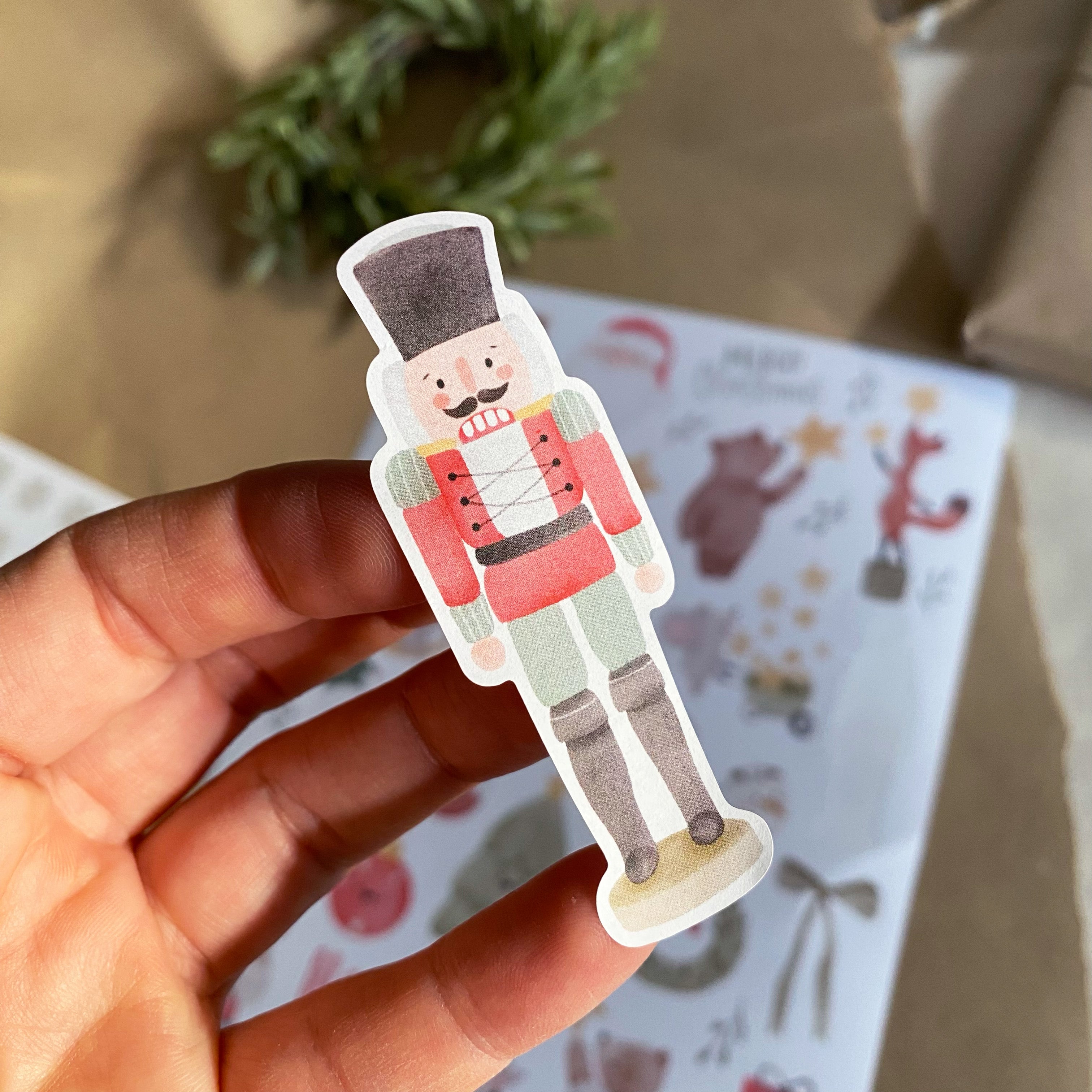 Adventskalender DIY / Christmas / Weihnachten / Advent / Aufkleber - Süße Weihnachtssticker