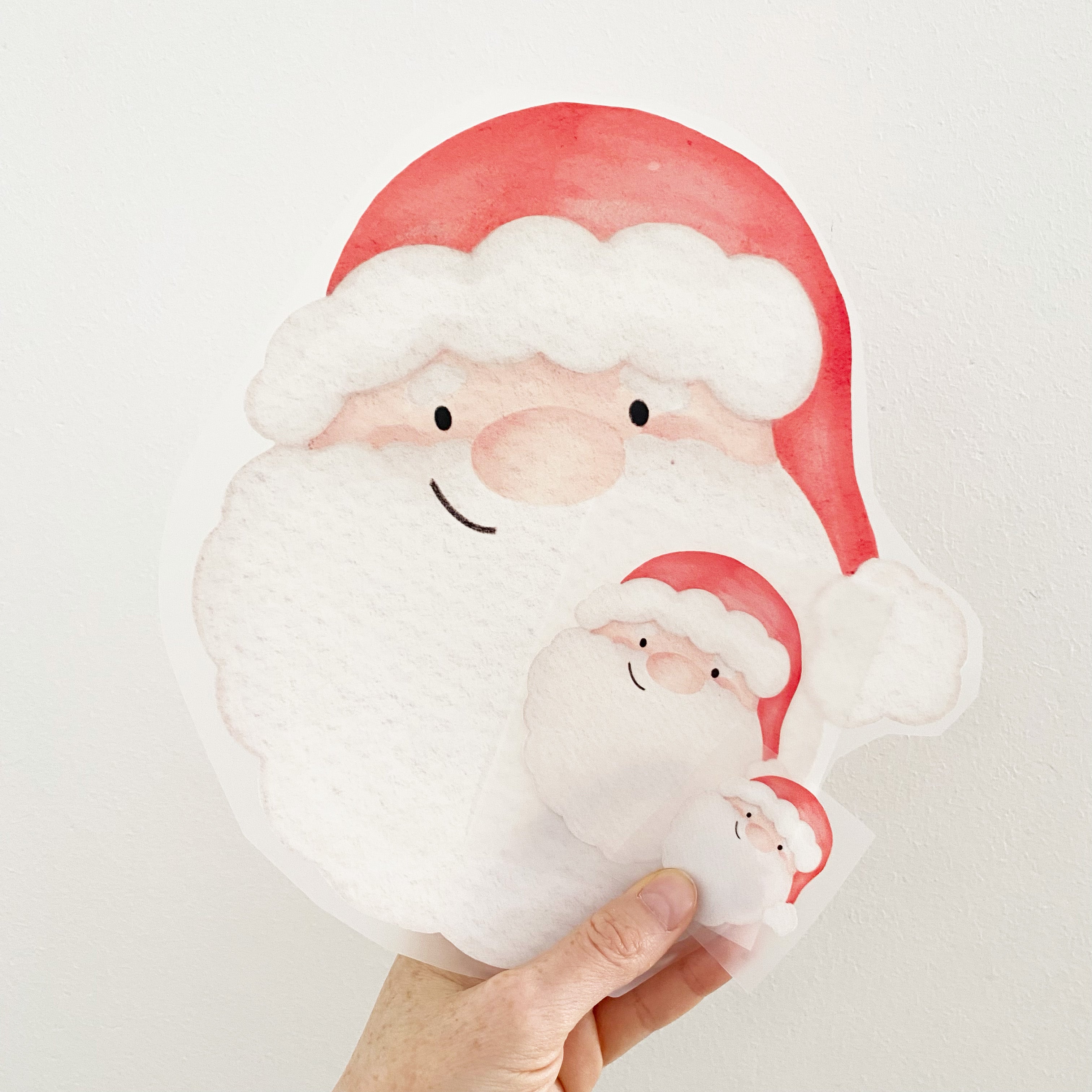 Mini Bügelbilder - Weihnachtsmann