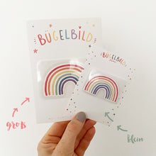 Laden Sie das Bild in den Galerie-Viewer, Mini Bügelbilder - Regenbogen in verschiedenen Farben
