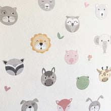 Laden Sie das Bild in den Galerie-Viewer, Wandtatto / Möbeltattoo - Kunterbunte Tierwelt