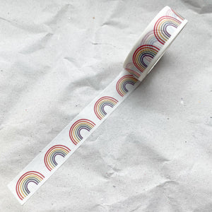 Washi Tape / Klebeband - Regenbogen bunt