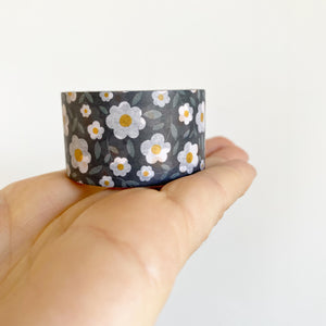 Washi Tape / Klebeband - Gänseblümchen hell und dunkel