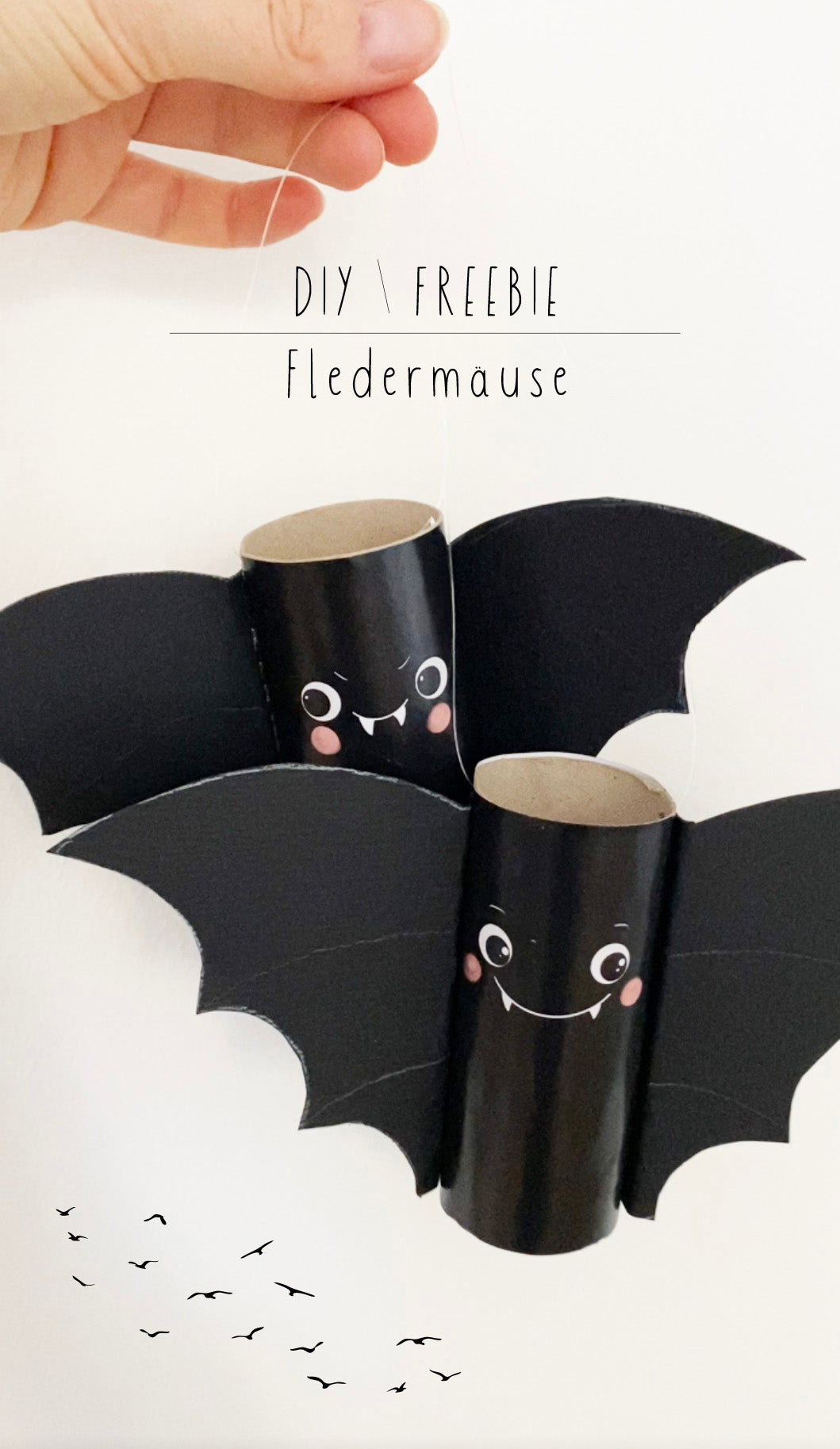 DIY/Freebie  Fledermäuse