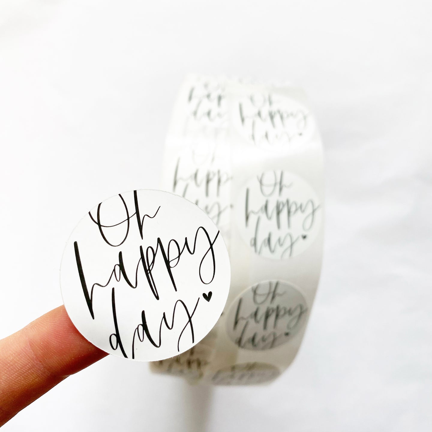 Etiketten/Aufkleber - Oh happy day