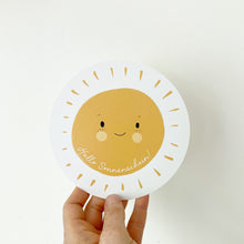 Laden Sie das Bild in den Galerie-Viewer, Karte/Postkarte - Hallo Sonnenschein / Sonne
