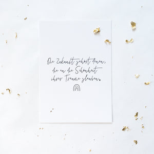 Postkarte DIN A6 - Die Schönheit deiner Träume