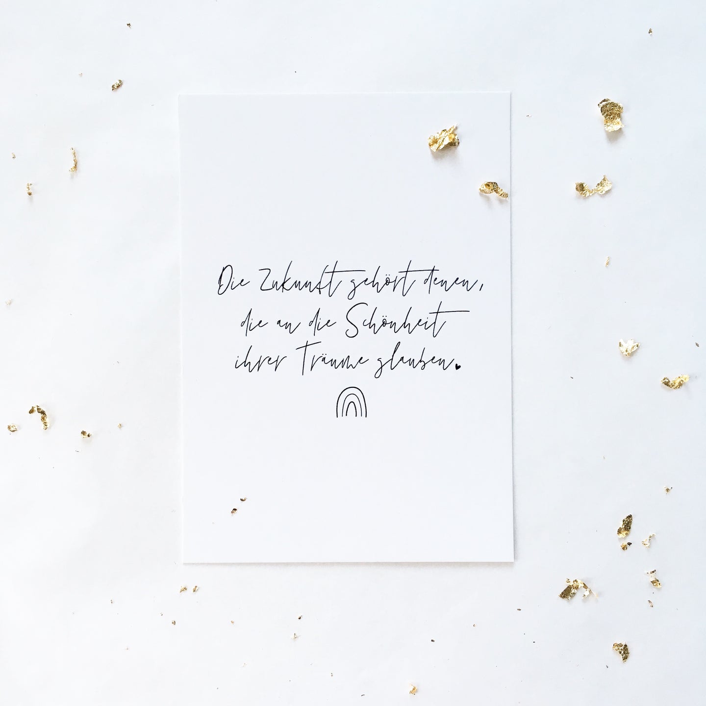 Postkarte DIN A6 - Die Schönheit deiner Träume