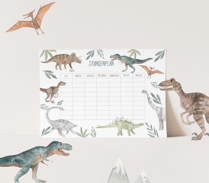 Stundenplan - Dino