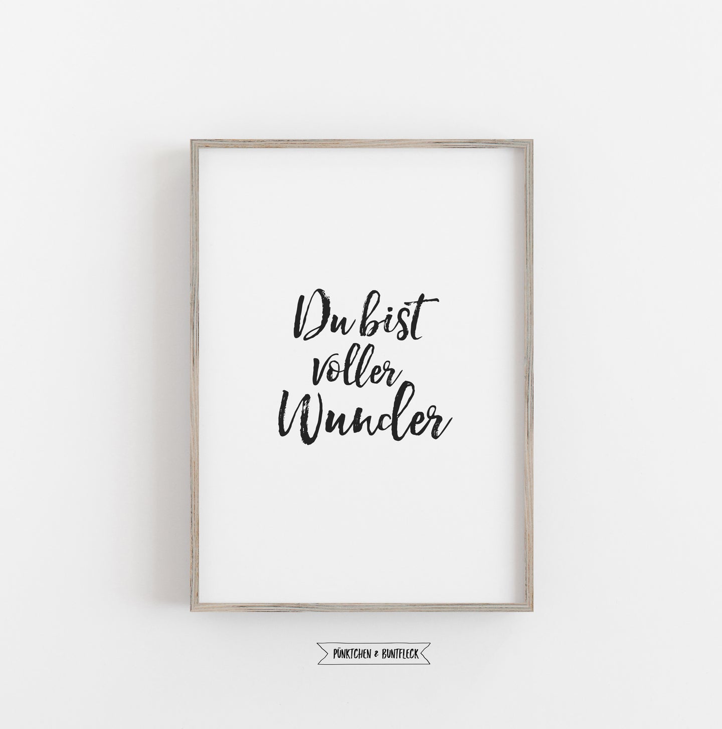 Kunstdruck/Poster-Du bist voller Wunder