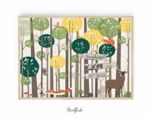 Kinderbild/Kunstdruck "Into the woods"