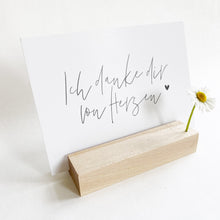 Laden Sie das Bild in den Galerie-Viewer, Karte/Postkarte - Ich danke dir von Herzen