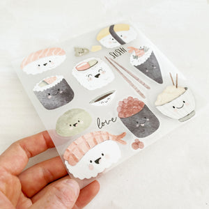 Mini Bügelbilder - Sushi
